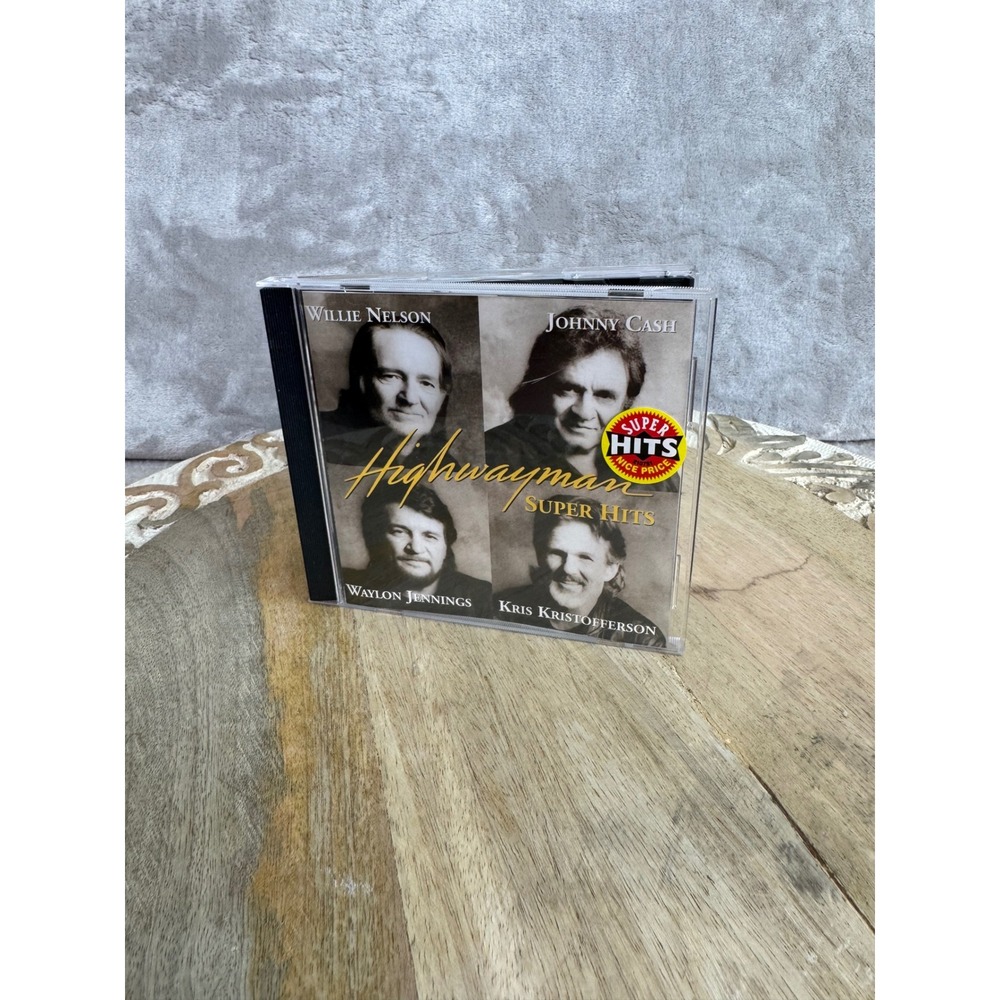 The Highwaymen Super Hits CD Willie Nelson Johnny Cash Waylon Jennings CK 69797